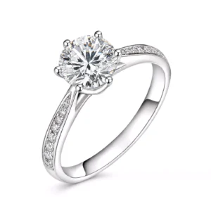Crown Cathedral Channel Ring