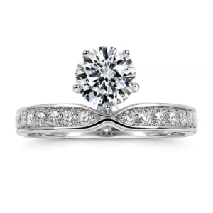 Standout Round with Channel Tapered Ring