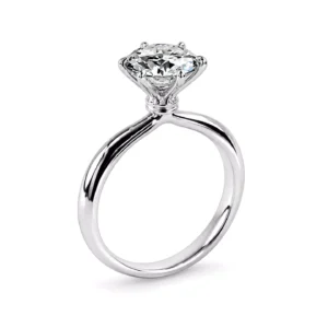 6-Prong Flower Bouquet Solitaire