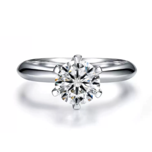 Classic 6-Prong Crown Head Solitaire